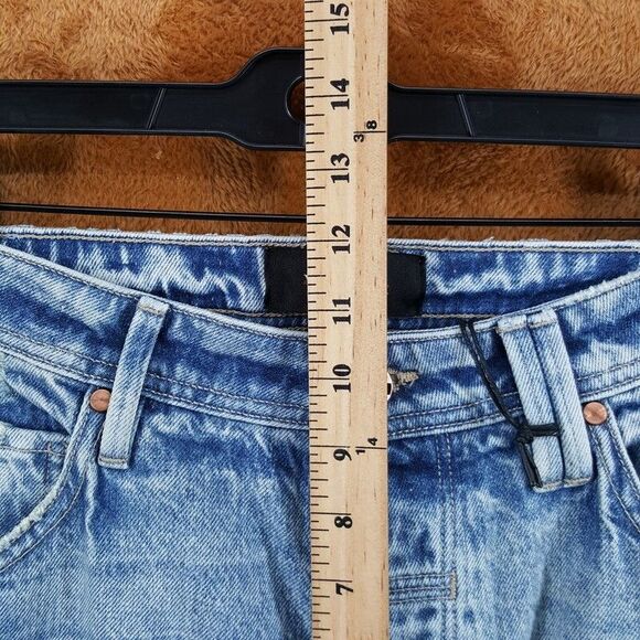 VAYDER Jeans Mens Size 30 Blue Light Wash Straight Leg Luxury Denim $435 - Picture 8 of 10